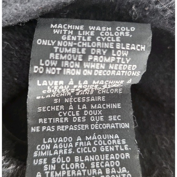 Jack Skellington Jacket Full Zip Tim Burton Men 3XL Nightmare Before Christmas - Picture 10 of 10